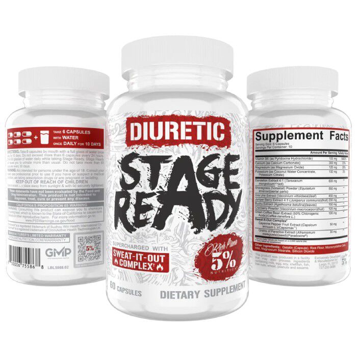 Stage Ready Diuretic 60 Capsules Stage Ready Diuretic 60 Capsules