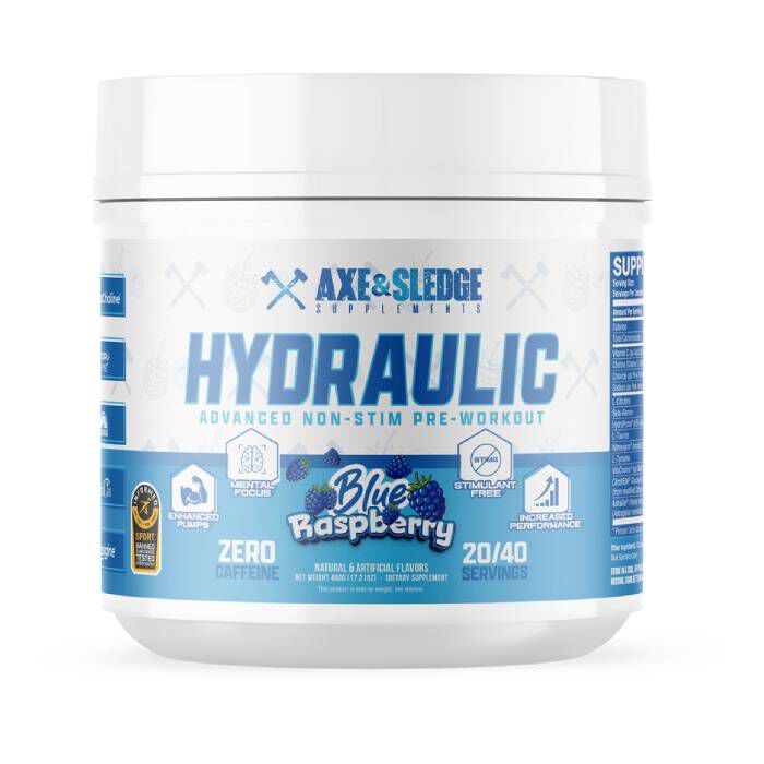Hydraulic V3 40 Servings Blue Raspberry Hydraulic V3 40 Servings Blue Raspberry