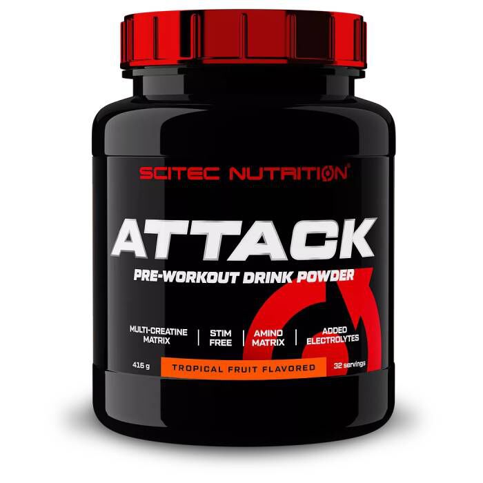 Attack! Pre-workout 416g Tropical Fruit