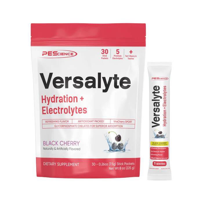 Versalyte Electrolytes 30 Packets Black Cherry Versalyte Electrolytes 30 Packets Black Cherry
