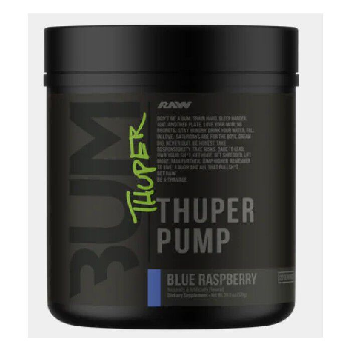 Thuper Pump 20 Servings Blue Raspberry Thuper Pump 20 Servings Blue Raspberry