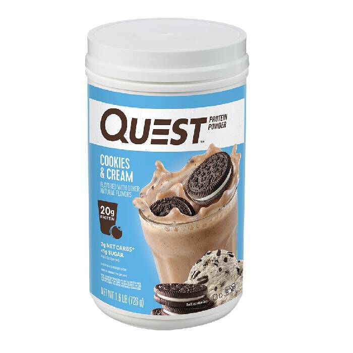 Quest Protein Powder 726g Cookies & Cream Quest Protein Powder 726g Cookies & Cream