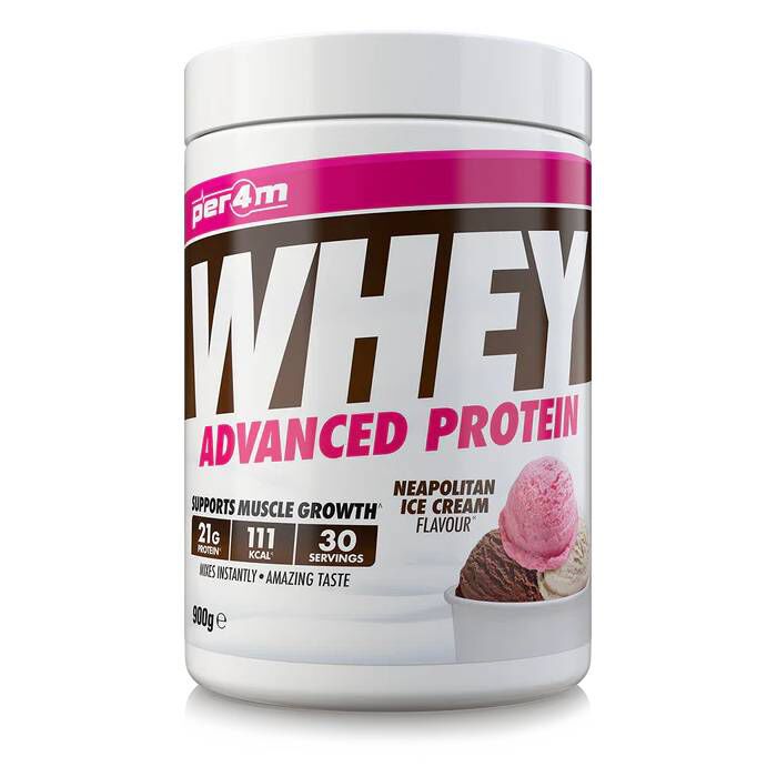 Per4m Whey Protein 900g Neapolitan Ice Cream