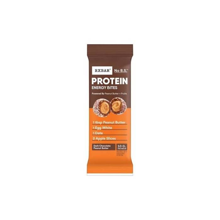 RXBar Protein Energy Bites 24 Bites Dark Chocolate Peanut Butter RXBar Protein Energy Bites 24 Bites Dark Chocolate Peanut Butter