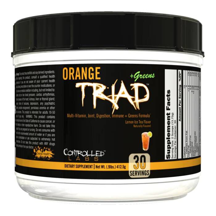 Orange Triad + Greens