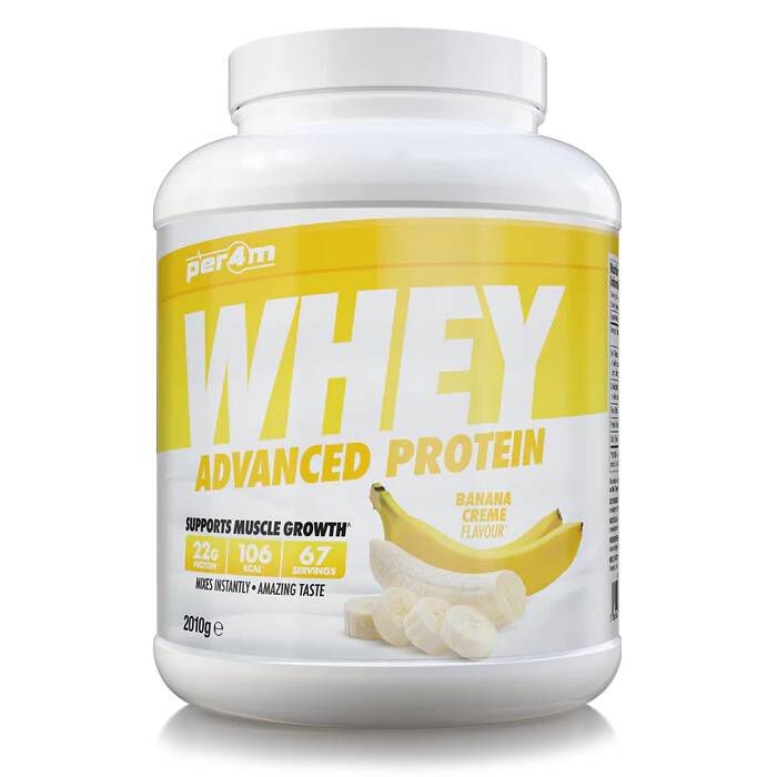Per4m Whey Protein 2.01kg Banana Creme Per4m Whey Protein 2.01kg Banana Creme