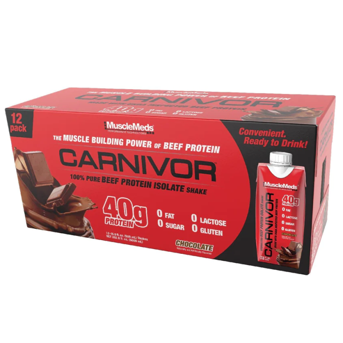 Carnivor RTD 12 X 500ml Chocolate