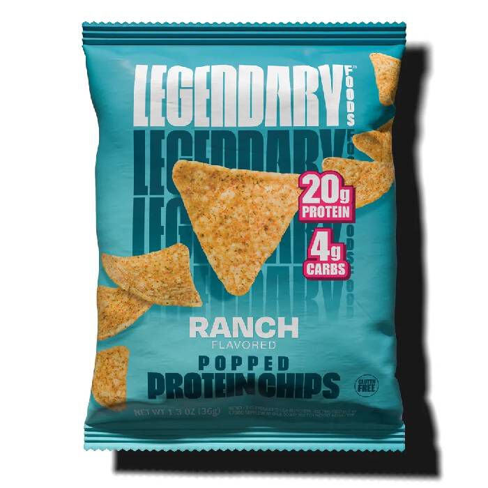 Popped Protein Chips Ranch