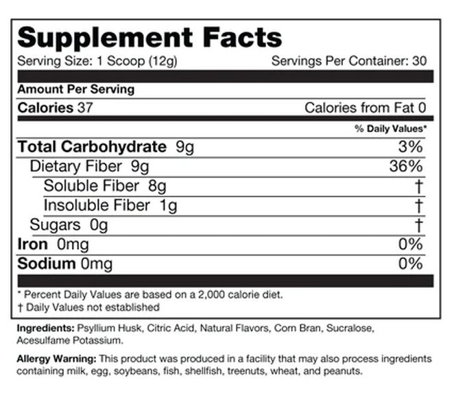 Fiberlyze 30 Servings Mango