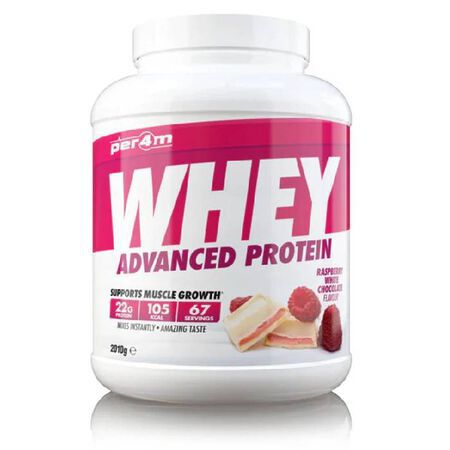 Per4m Whey Protein 2.01kg Raspberry White Chocolate Per4m Whey Protein 2.01kg Raspberry White Chocolate