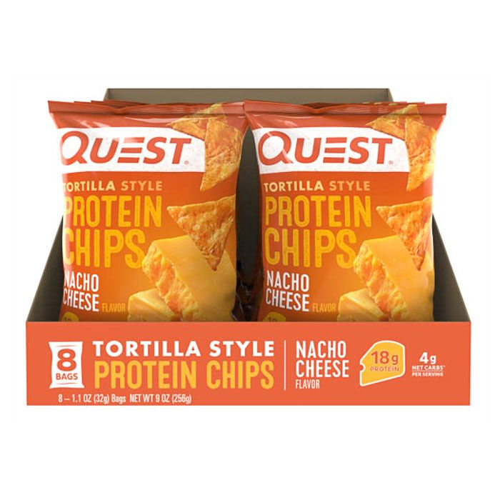 Quest Tortilla Chips 8 Pack Nacho Cheese