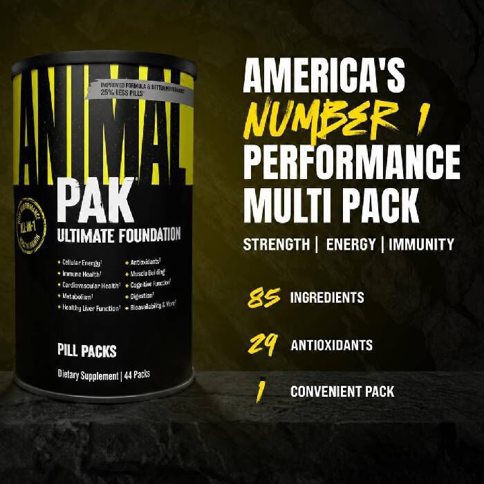Animal Pak 44 Packs