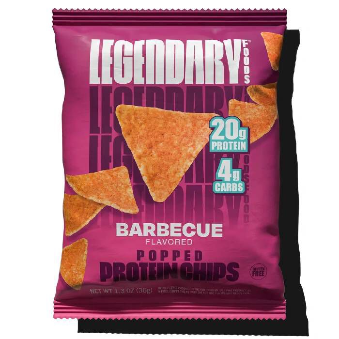 Popped Protein Chips Barbecue