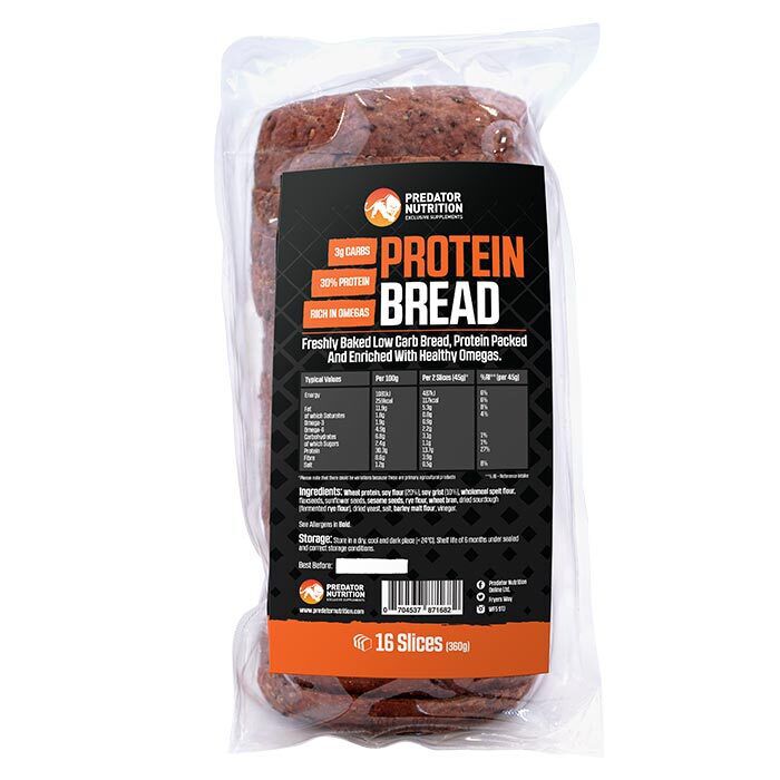 Low Carb High Protein Bread (Loaf 16 Slices)