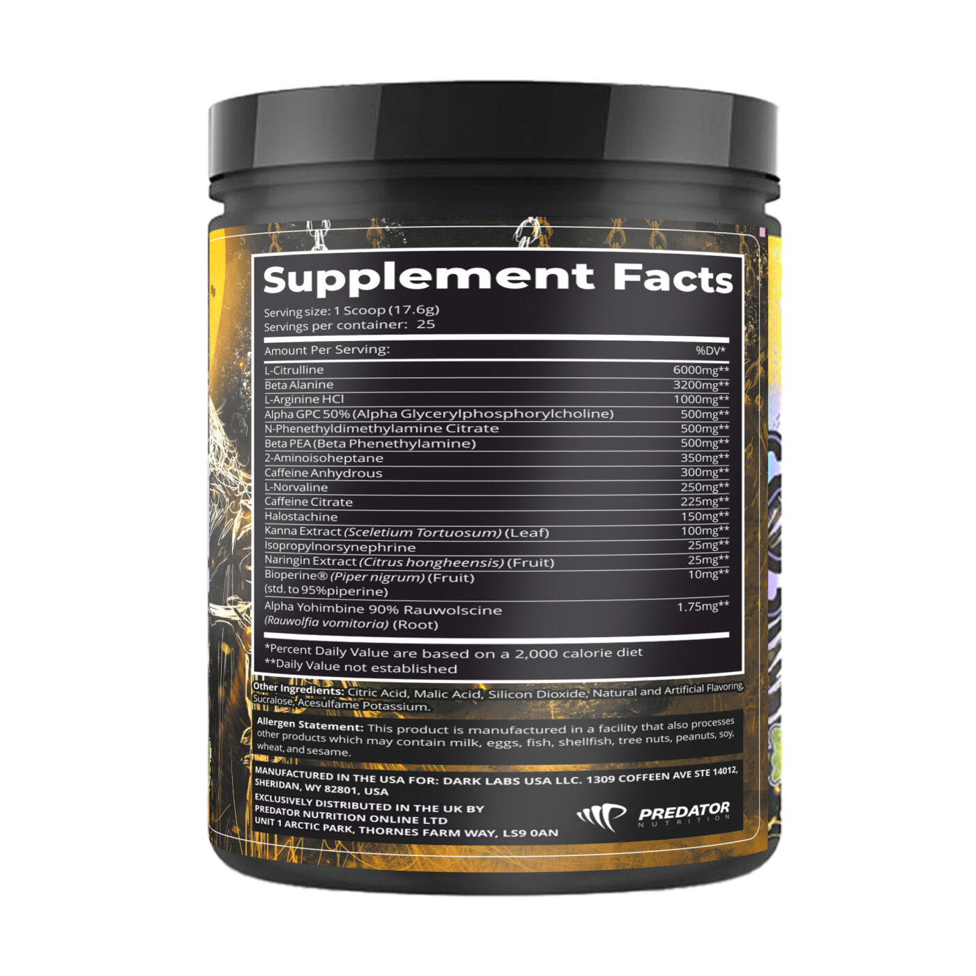 Crack Undead King 25 Servings Sour Gummy