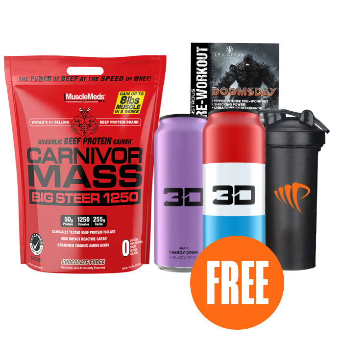 Carnivor Mass Big Steer 1250 15lb Chocolate Fudge Carnivor Mass Big Steer 1250 15lb Chocolate Fudge