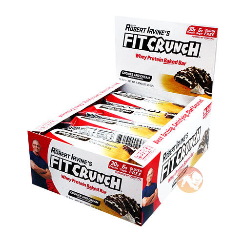 Fit Crunch Bars 12 x 88g Chocolate Chip Cookie Dough