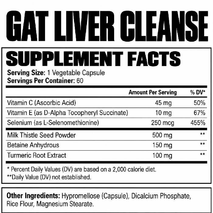 Liver Cleanse 60 Capsules