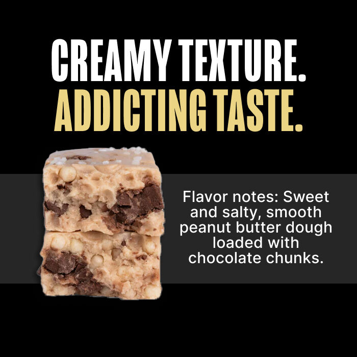 David Protein Bar 12 Bars Chocolate Chip Cookie Dough