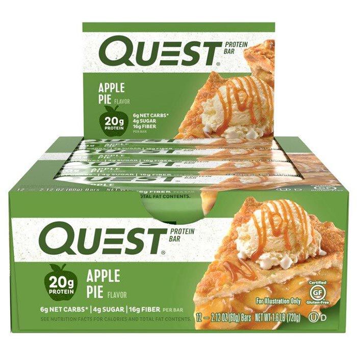 Quest Bars 12 Bars Apple Pie Quest Bars 12 Bars Apple Pie