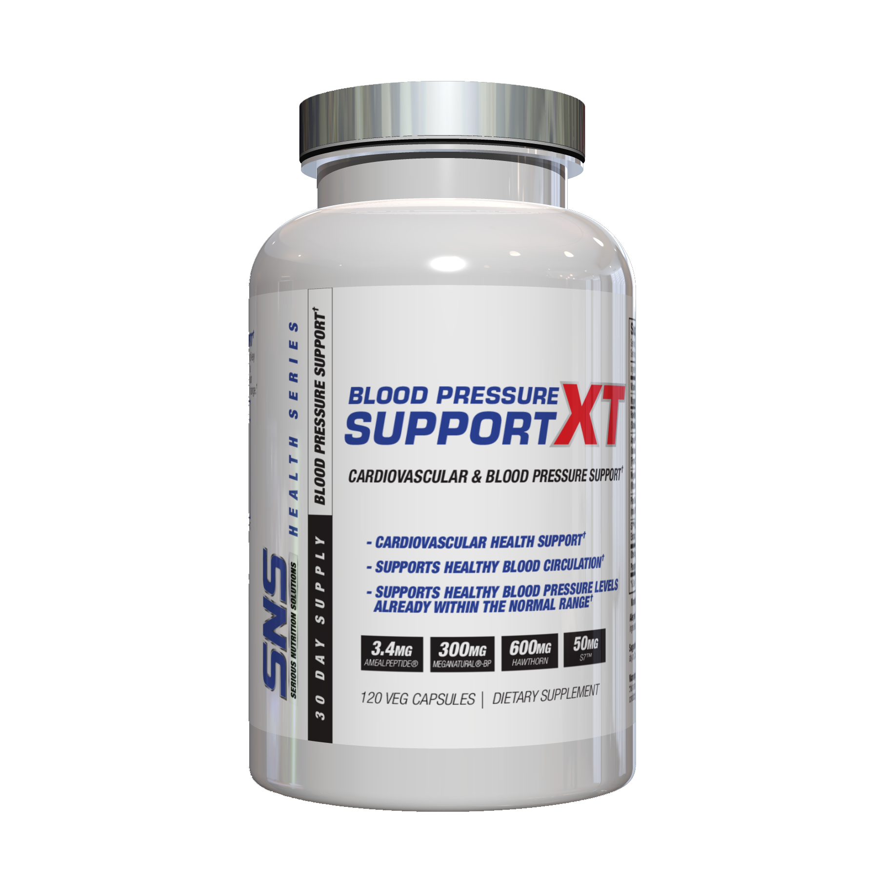 Blood Pressure Support XT 120 Veg Capsules