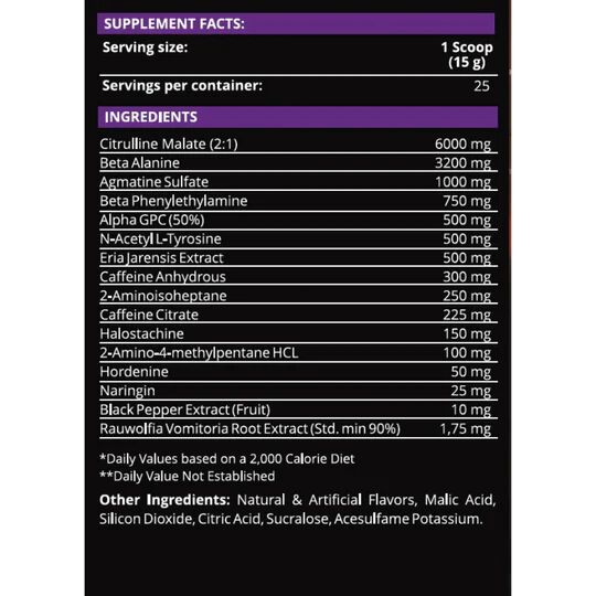 Barbarian Edition Crack 25 Servings Juicy Grape