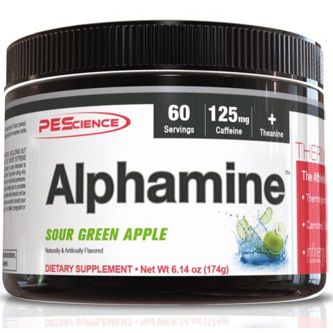 Alphamine 60 Servings Sour Green Apple