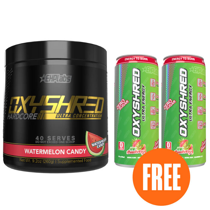 Oxyshred Hardcore 40 Servings Watermelon Candy Oxyshred Hardcore 40 Servings Watermelon Candy