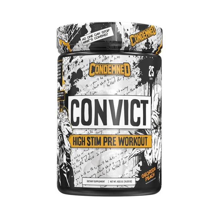 Convict 2.0 25 Servings Georgia Peach