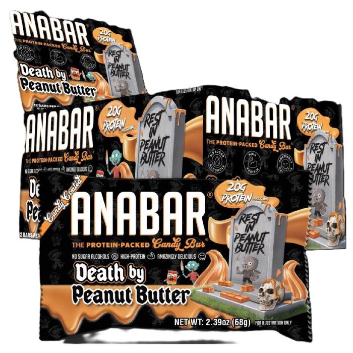 Anabar 12 X 65g Death By Peanut Butter Anabar 12 X 65g Death By Peanut Butter