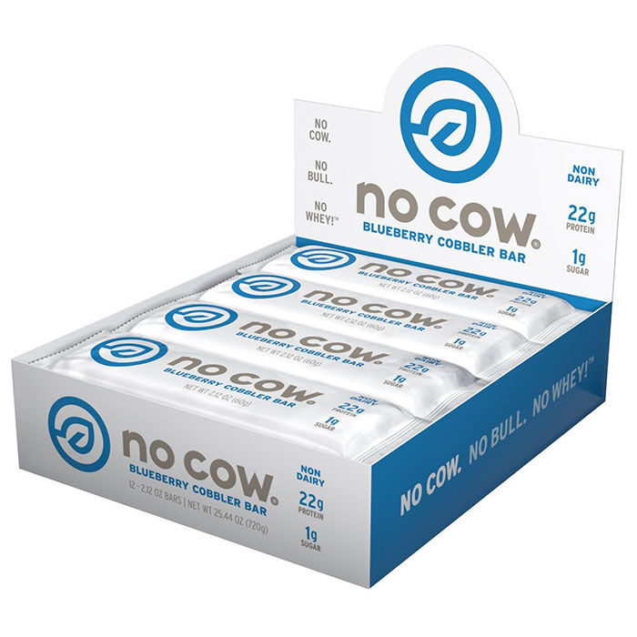 No Cow Bars 12 Bars Blueberry Cobbler