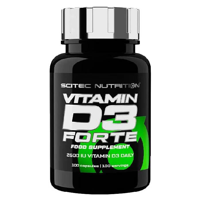 Vitamin D3 Forte 100 Capsules Scitec Nutrition Vitamin D3 Forte 100 Capsules
