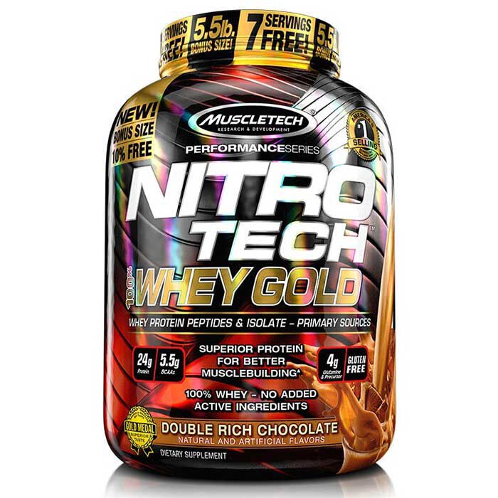 Nitro-Tech 100% Whey Gold 2.27kg Cookies and Cream