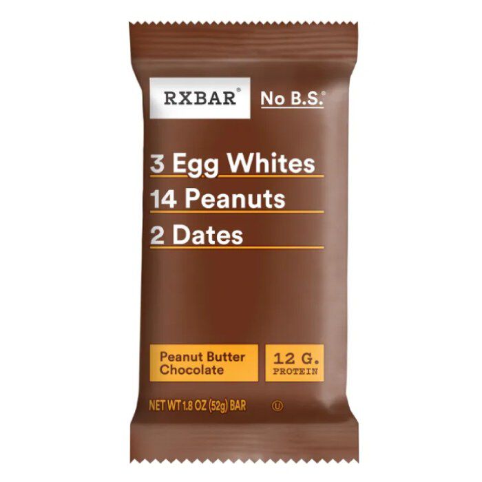RXBAR 1 Bar Peanut Butter Chocolate RXBAR 1 Bar Peanut Butter Chocolate