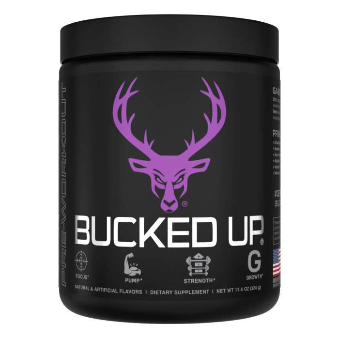 Bucked Up Pre 30 Servings Grape Gainz Bucked Up Pre 30 Servings Grape Gainz