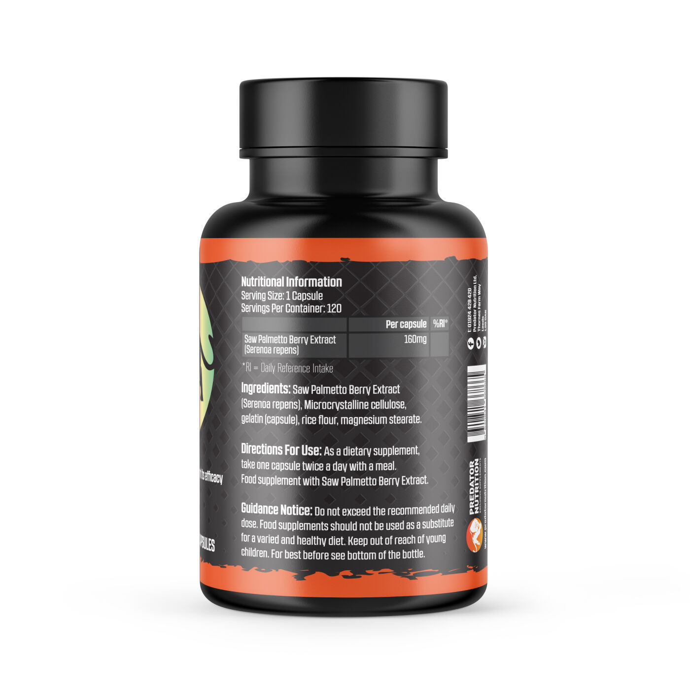 Saw Palmetto Extract 120 Capsules