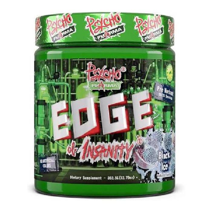 Damaged Edge Of Insanity 25 Servings Black Ice Damaged Edge Of Insanity 25 Servings Black Ice