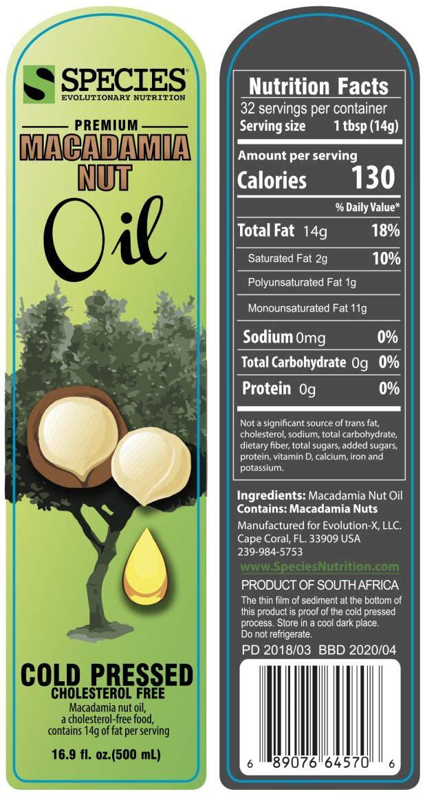 Macadamia Nut Oil 500ml