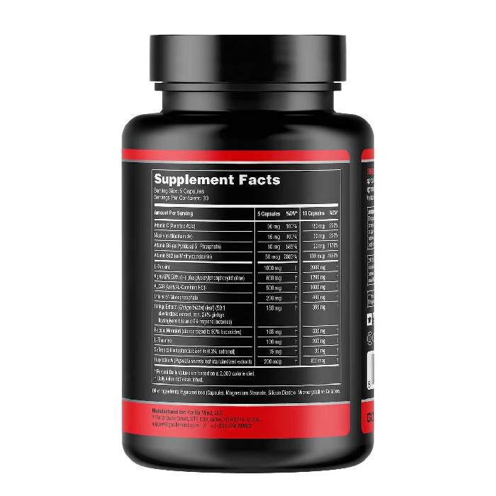 Gorilla Mind Smooth 150 Capsules Gorilla Mind Smooth 150 Capsules