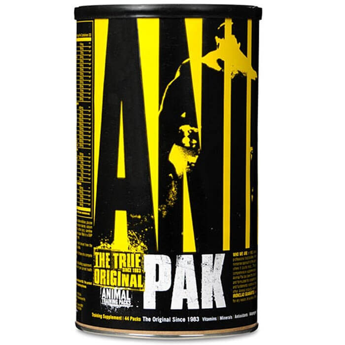 Animal Pak Multivitamin for Men & Women - Convenient All-in-One  Comprehensive Supplement with Zinc, Vitamins C, B, D, Amino Acids - 44 Packs  