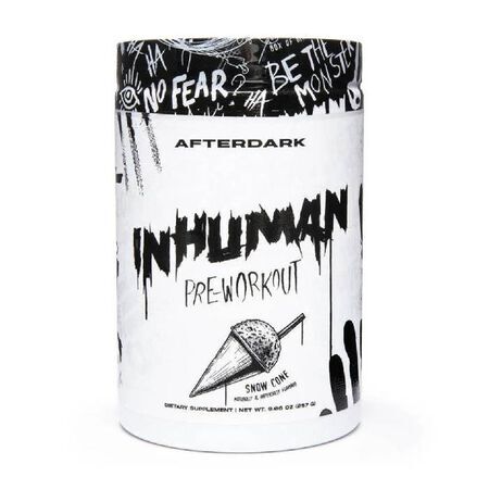 Inhuman Pre-Workout 21 Servings Snow Cone