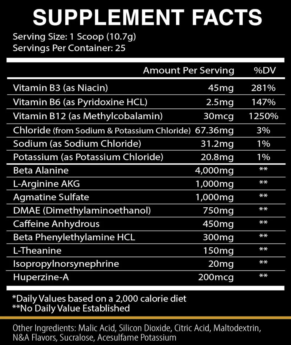 God of War 25 Servings Octavian Orange