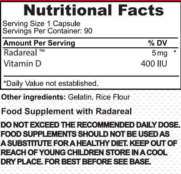 Radareal 90 Capsules