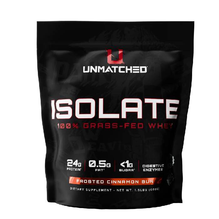 Unmatched Isolate 1.5lb Frosted Cinnamon Bun Unmatched Isolate 1.5lb Frosted Cinnamon Bun