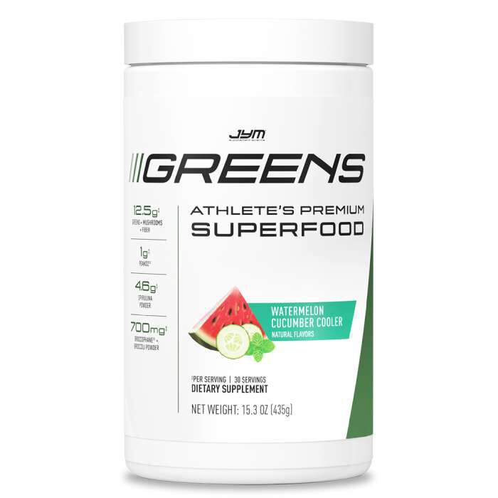 Jym Greens 30 Servings Watermelon Cucumber Cooler Jym Greens 30 Servings Watermelon Cucumber Cooler