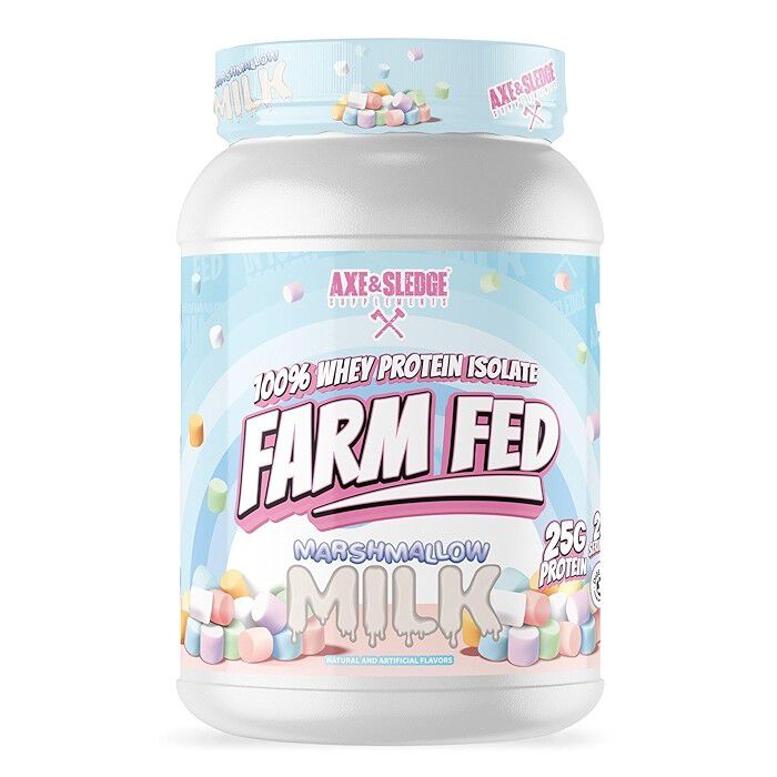 Farm Fed Protein 840g Marshmallow Milk Farm Fed Protein 840g Marshmallow Milk