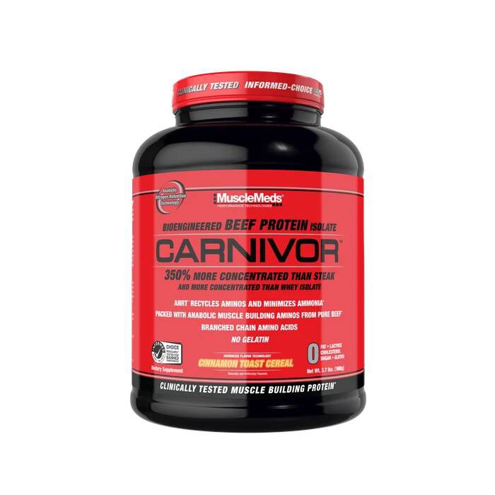 Carnivor Beef Protein Isolate 56 Servings Cinnamon Toast Cereal Carnivor Beef Protein Isolate 56 Servings Cinnamon Toast Cereal