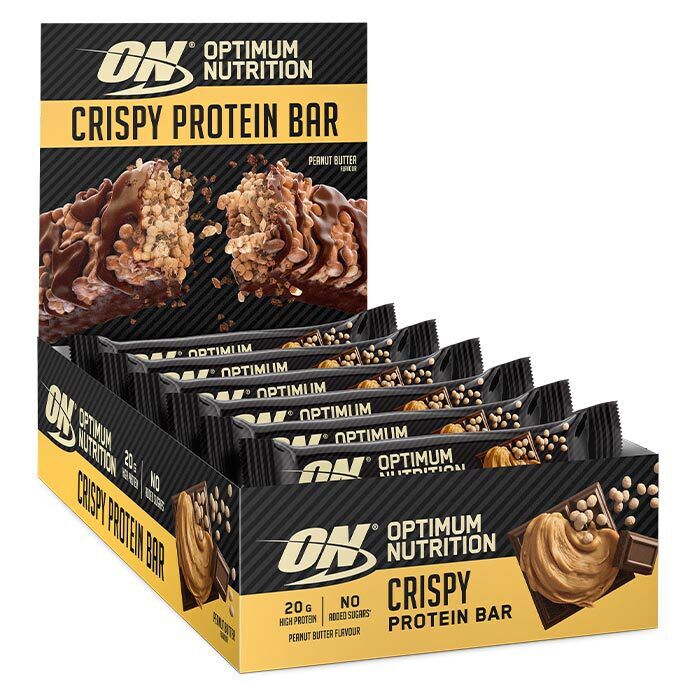 Protein Crisp Bar 10 Bars Peanut Butter