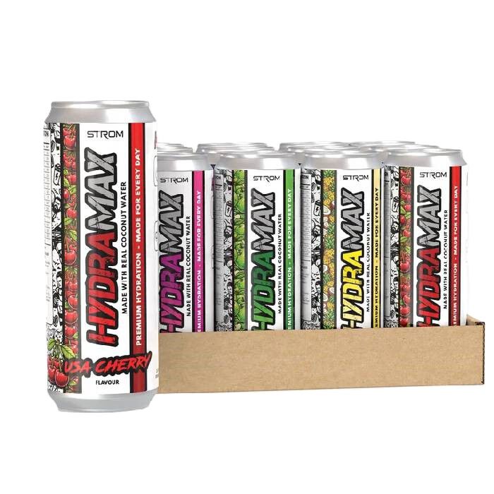 HydraMax Can 1︎2︎ x 5︎0︎0︎ml Mixed Flavours