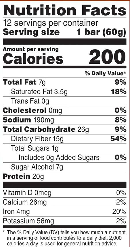 No Cow Bars Dipped 12 Bars Chocolate Sprinkled Donut